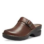 Eastland Women's Brown Mae Clogs and Mules