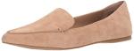 Steve Madden Camel Suede Women's Feather Loafers