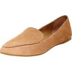 Steve Madden Camel Suede Women's Feather Loafers