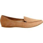 Steve Madden Camel Suede Women's Feather Loafers