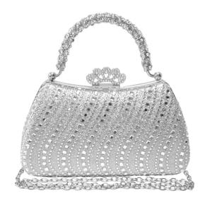 Sparkly Rhinestone Clutch for Evening Events