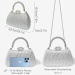 Sparkly Rhinestone Clutch for Evening Events