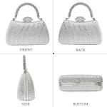 Sparkly Rhinestone Clutch for Evening Events