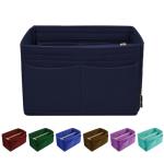 OMYSTYLE Navy Tote Bag Organizer with Dividers