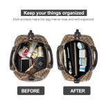OMYSTYLE Navy Tote Bag Organizer with Dividers