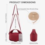 Chic Dumpling Clutch Crossbody Bag for Women