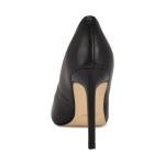 Nine West Tatiana Black Leather Pumps, Size 10