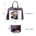 Chic Women’s Tote and Wallet Set in 2pcs