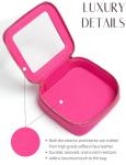 Cute Hot Pink Mini Makeup Bag for Travel