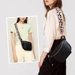 Stylish Black Fanny Pack with Adjustable Straps