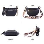 Stylish Black Fanny Pack with Adjustable Straps