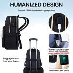 Chic Waterproof Laptop Backpack with USB Port