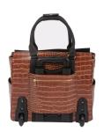 Designer Rolling Laptop Bag for Women - Manhattan