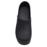 Dansko Women's Black Oiled Professional Clogs