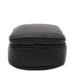 Chic Black PU Leather Multi Pocket Crossbody Bag