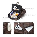 Designer Leather Tassel Backpack Purse for Women