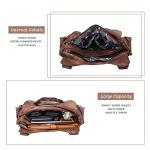 Stylish Brown PU Leather Hobo Shoulder Bag