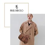 Stylish Brown PU Leather Hobo Shoulder Bag
