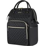 Stylish 17" Water-Repellent Laptop Backpack for Women