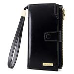 Luxury Leather RFID Clutch Wallet for Women