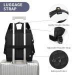 Stylish 17" Water-Repellent Laptop Backpack for Women