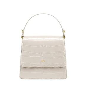JW PEI FAE Beige Top Handle Crossbody Bag