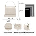 JW PEI FAE Beige Top Handle Crossbody Bag