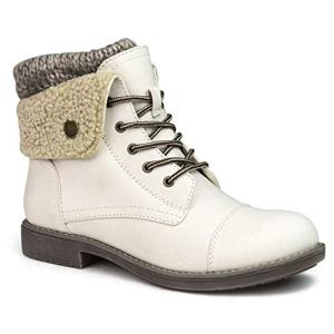 Duena Winter White Hiking Boots for Women
