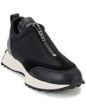 DKNY Women's Black Platform Slip-On Sneakers