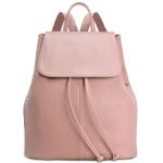 BOYATU Genuine Leather Women's Backpack Purse - Pink
