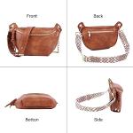 Chic Brown Fanny Pack with Adjustable Straps
