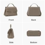 HICARRY Large Faux Leather Luxury Handbag for Women