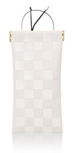Chic Soft Eyeglasses Pouch for Women - White