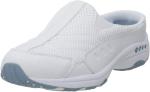 Easy Spirit Women's White Traveltime Mules, Size 8.5