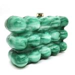 Luxury Marble Clutch Bag for Evening Events