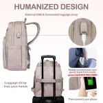 Chic Waterproof Laptop Backpack with USB Port