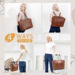 Miss Fong Leather Diaper Bag with Changing Pad