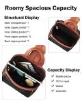 FADEON Designer Crossbody Sling Bag for Women