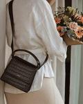 JW PEI FAE Black Top Handle Crossbody Bag