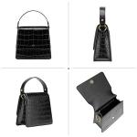 JW PEI FAE Black Top Handle Crossbody Bag