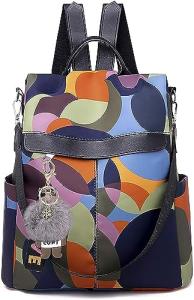 Stylish Anti-Theft Waterproof Backpack Purse for Women