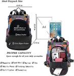 Stylish Anti-Theft Waterproof Backpack Purse for Women