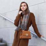 Luxury Leather Satchel Bag for Women