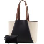 Chic LOVEVOOK Faux Leather Laptop Tote Bag