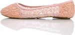 Breathable Crochet Lace Ballet Flats for Women
