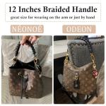 Black Braided Handle for Neonoe Metis Bags