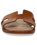 Steve Madden Hadyn Cognac Leather Women's Sandal