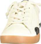 Dolce Vita Zina White/Black Leather Sneakers, Size 8.5