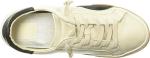 Dolce Vita Zina White/Black Leather Sneakers, Size 8.5