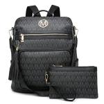 Chic Convertible Backpack Purse with Tassel